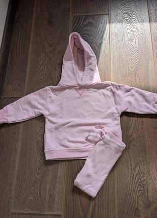 Костюм розовый zara на девочку