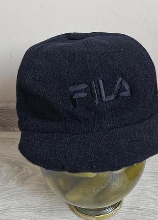Флисовая кепка fila бейсболка теплая