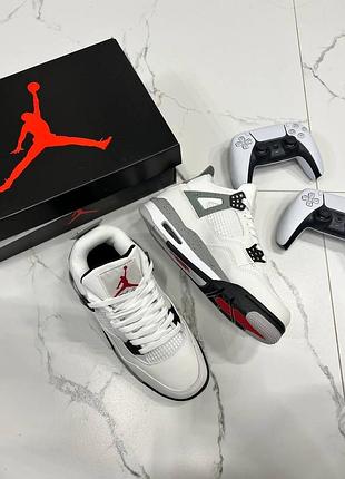 Jordan 4 retro white cement 3
