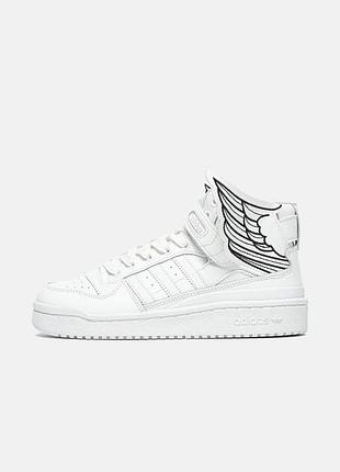 Мужские кроссовки adidas x jeremy scott forum hi wings 4.0 / smb+ 🔗