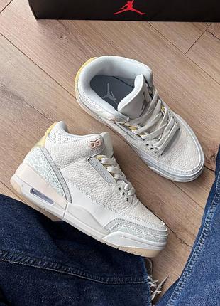 Jordan 3 beige white 8