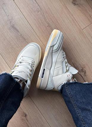 Jordan 3 beige white 9