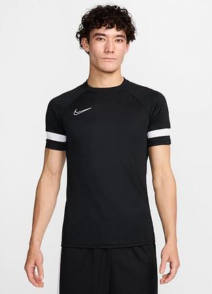 Nike dri-fit academy 21 мужская спортивная футболка р. l