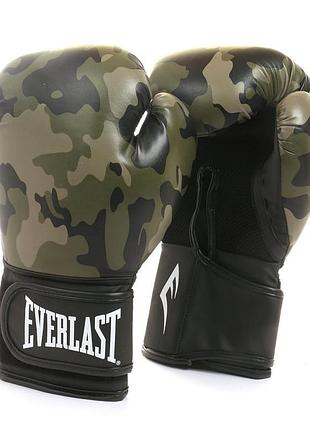 Перчатки боксерские everlast spark training glove черный, коричневый уни 16 унций p00002416