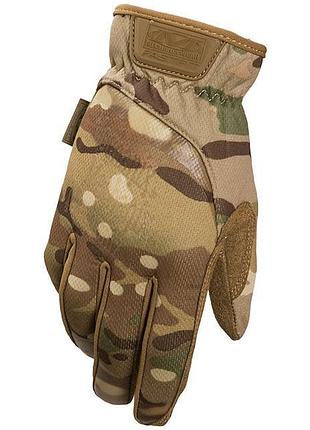 Тактичні рукавиці mechanix wear fastfit multicam