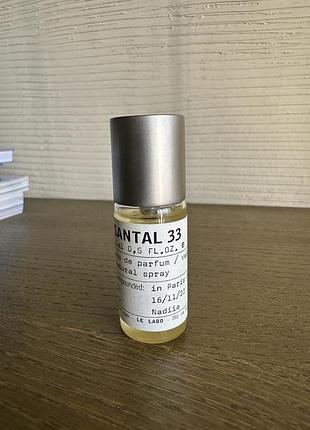 Парфуми le labo santal 33