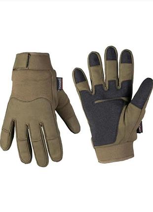 Перчатки тактические sturm mil-tec "army winter gloves" olive