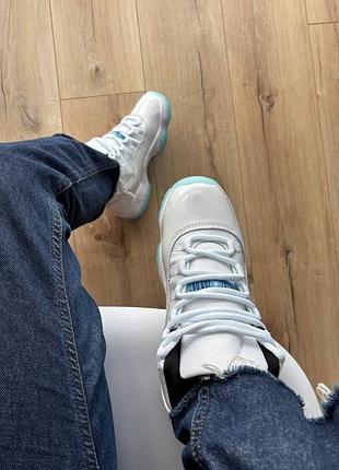 Jordan retro 11 high legend blue