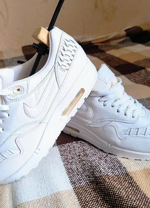 Кроссовки nike air max 1 woven leather