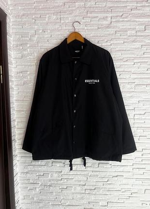 Легка куртка вітровка fear of god essentials