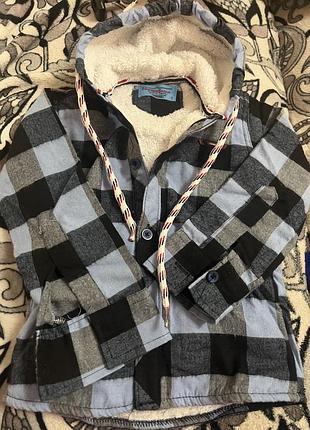 Дитяча сорочка на флісі