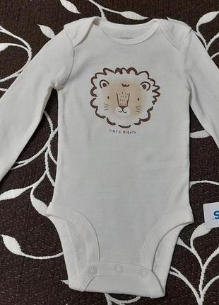 Бодик 100% хлопок на ребенка 3 месяцев, фирмы carters