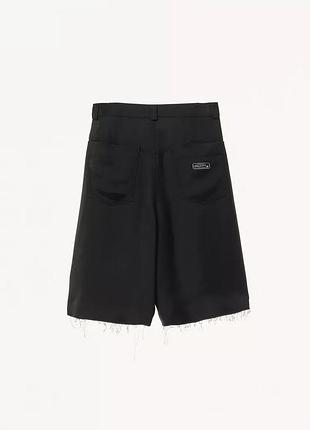 Свободные бермудские шорты willy chavarria x zara — цена 5150 грн