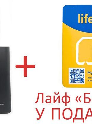 4g роутер olax олакс ax9 pro wifi модем под сим карту две антенны + лайф безлимит