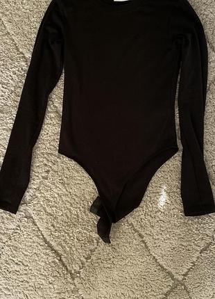 Чорне боді zara