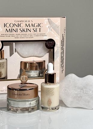 Набор по уходу за лицом charlotte tilbury iconic magic mini skin set
