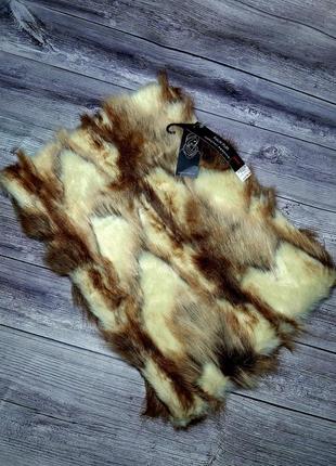 Очень крутой хомуд dorothy perkins faux fur.искуственый мех