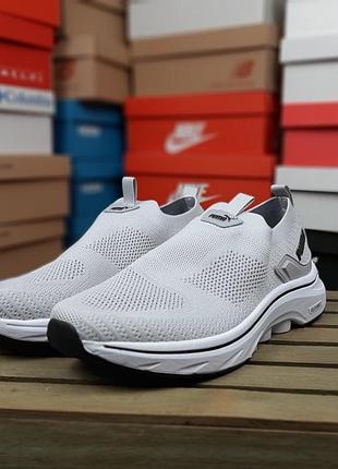 Мужские слипоны тапки мокасины puma flexible серые