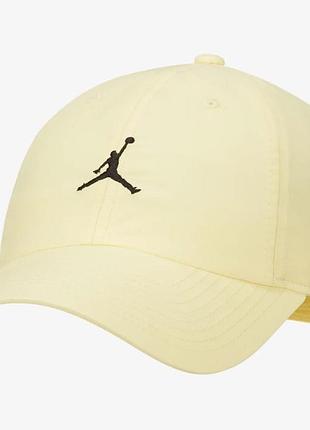 Кепка nike jordan h86 jm washed cap желтый уни misc dc3673-706