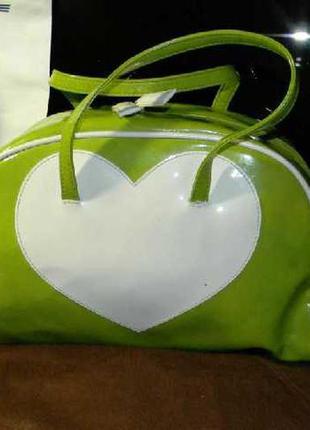 Benetton 100% оригінал мила яскрава сумка + пильник (дитяча)