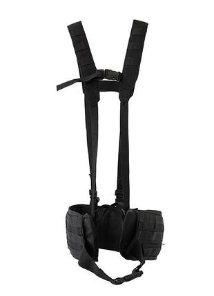 Рпс реминно - плечевая система черная