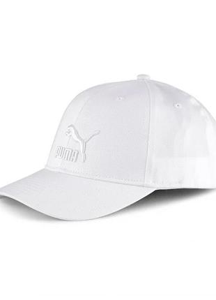 Кепка puma archive logo bb cap белый уни osfa 022554-12