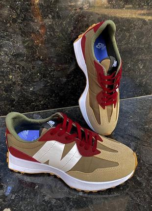 Nb 327 khaki maroon