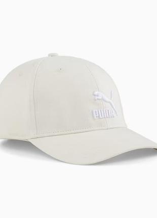 Кепка puma archive logo bb cap белый уни osfa 022554-28