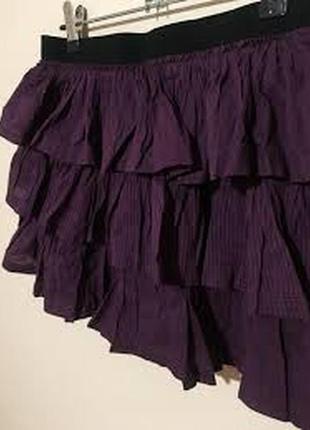 Новая юбка superdry bouquet skirt in purple7 фото