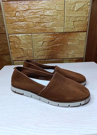 Замшевые слипоны bata flexible