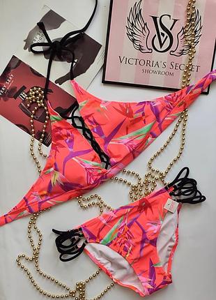 Victoria's secret s 36 38 75a 75b 70b 70c купальник pink