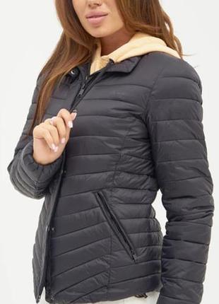 Avecs куртка 50268 стильная черная демисезон s m,l 3xl 1899 грн