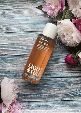 Спрей  light & happy pink victoria’s secret