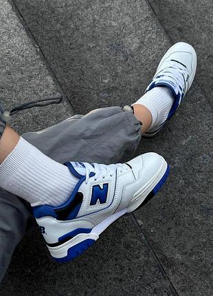 Женские кроссовки nb 550 blue
