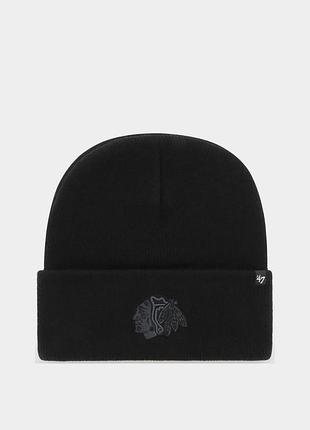 Чоловіча / жіноча шапка 47 бренд оригінал 47 brand nhl chicago blackhawks haymake h-hymkr04ace-bkc