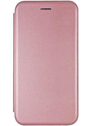 Шкіряний чохол-книжка classy для xiaomi redmi note 9s / note 9 pro / note 9 pro max rose gold