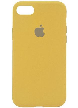 Чохол silicone case full protective (aa) для apple iphone 6/6s (4.7") золотий / gold