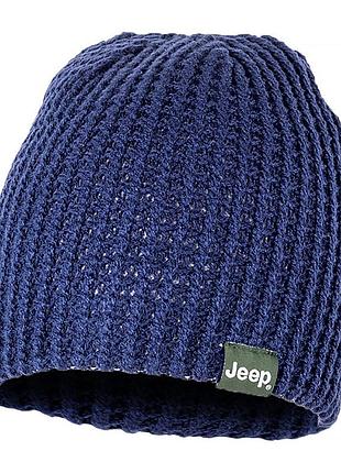Мужская / женская шапка джип оригинал jeep reversible tricot hat j22w o102597-k876