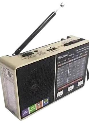 Радиоприемник аккумуляторный с bluetooth-соединением mp3, usb golon rx8866 top shop ua_