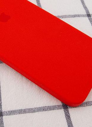 Чехол silicone case square full camera protective (aa) для apple iphone 7 plus/8 plus (5.5") красный / red 2