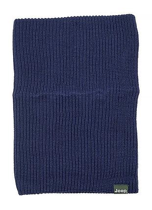 Чоловічий / жіночий баф джип оригінал jeep ribbed tricot neckwarmer j22w o102601-a184