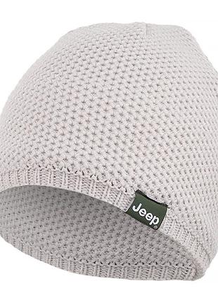 Мужская / женская шапка джип оригинал jeep tricot hat j22w o102599-j863