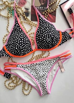 Victoria's secret 34c 75c 80b s 36 купальник мягкая чашка