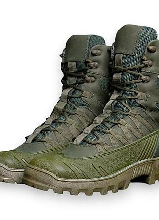 Берці тактичні long combat колір олива, 46