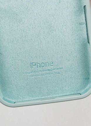Чохол silicone case full protective (aa) для apple iphone 16 pro (6.3") бірюзовий / beryl 8