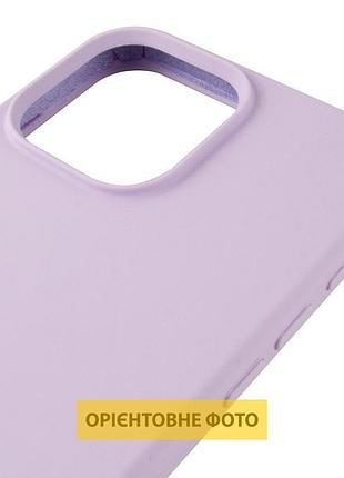 Чехол silicone case (aa) logo with magsafe для apple iphone 17 pro max (6.9") сиреневый / lilac 4