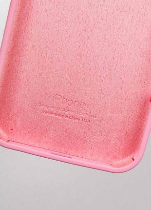 Чехол silicone case full protective (aa) для apple iphone 14 pro (6.1") розовый / pink 5