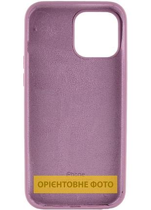 Чехол silicone case full protective (aa) для apple iphone 16 plus (6.7") лиловый / lilac pride 2