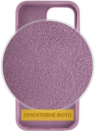 Чехол silicone case full protective (aa) для apple iphone 16 plus (6.7") лиловый / lilac pride 3