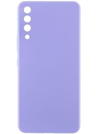 Чехол silicone cover lakshmi full camera (aaa) для samsung galaxy a50 (a505f) / a50s / a30s сиреневый / dasheen